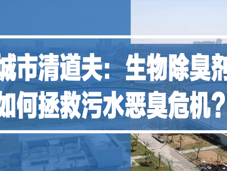 城市清道夫：生物除臭劑如何拯救污水惡臭危機？